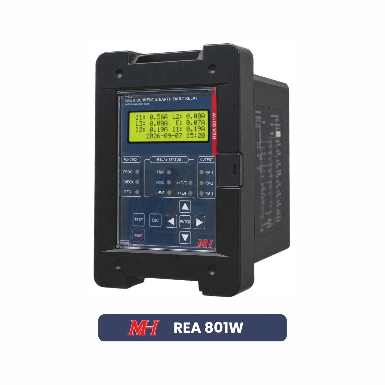 Relay quá dòng & chạm đất REA 801W