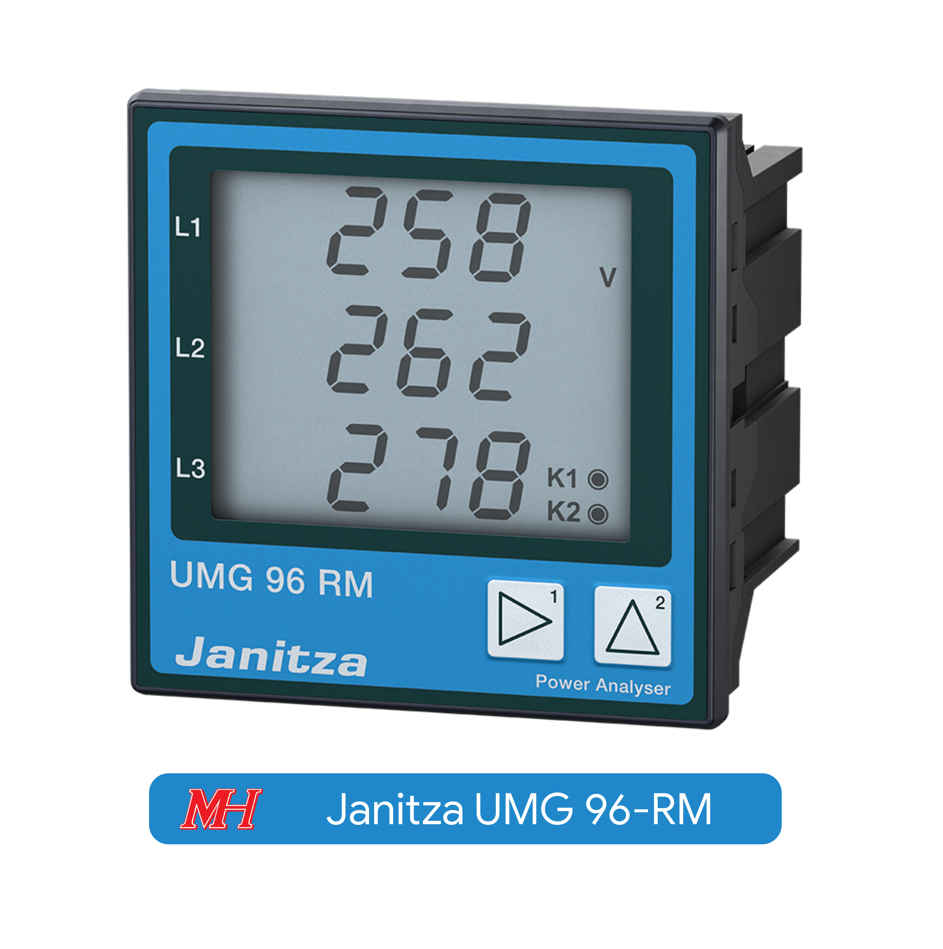 Đồng hồ giám sát năng lượng Janitza UMG 96-RM
