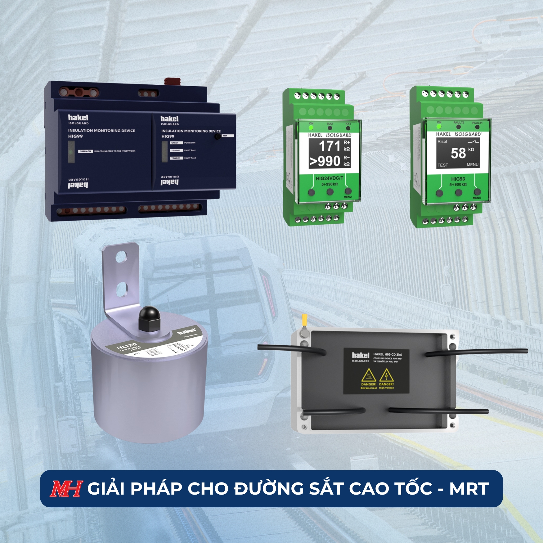 GIẢI PHÁP AN TOÀN CHO ĐƯỜNG SẮT CAO TỐC - MRT