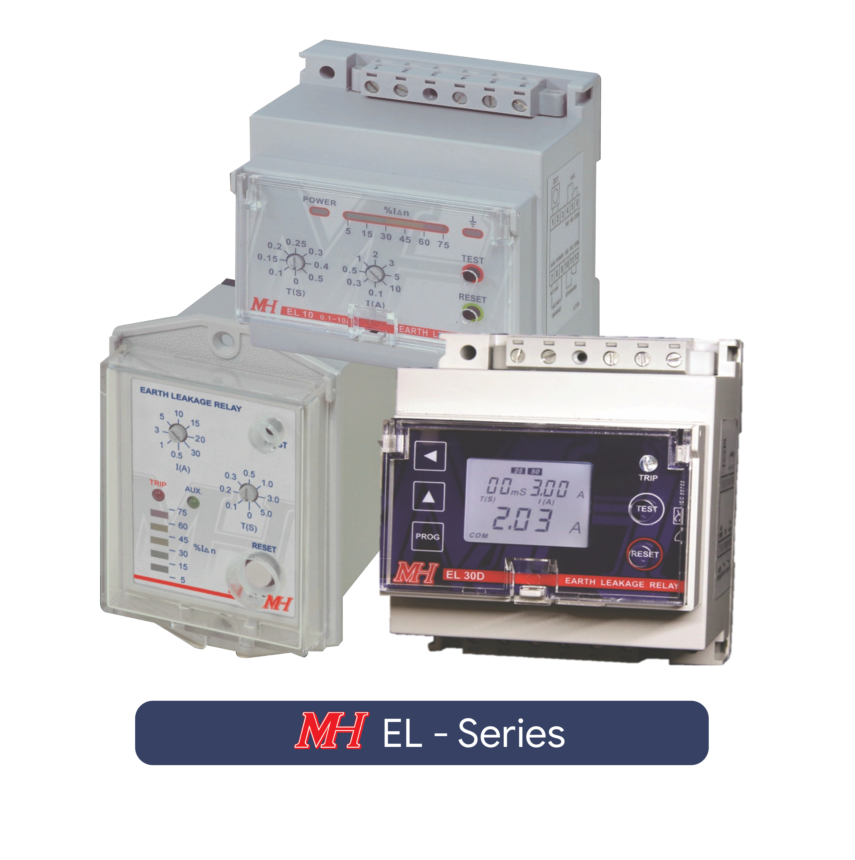 Relay rò điện MH EL - Series