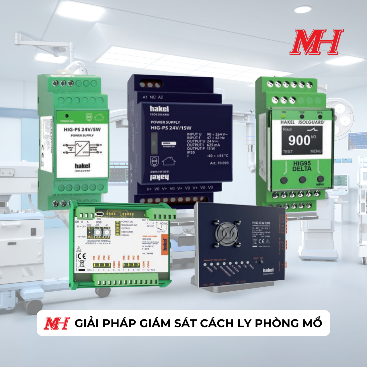 GIÁM SÁT CÁCH LY (BỆNH VIỆN - PHÒNG MỔ)