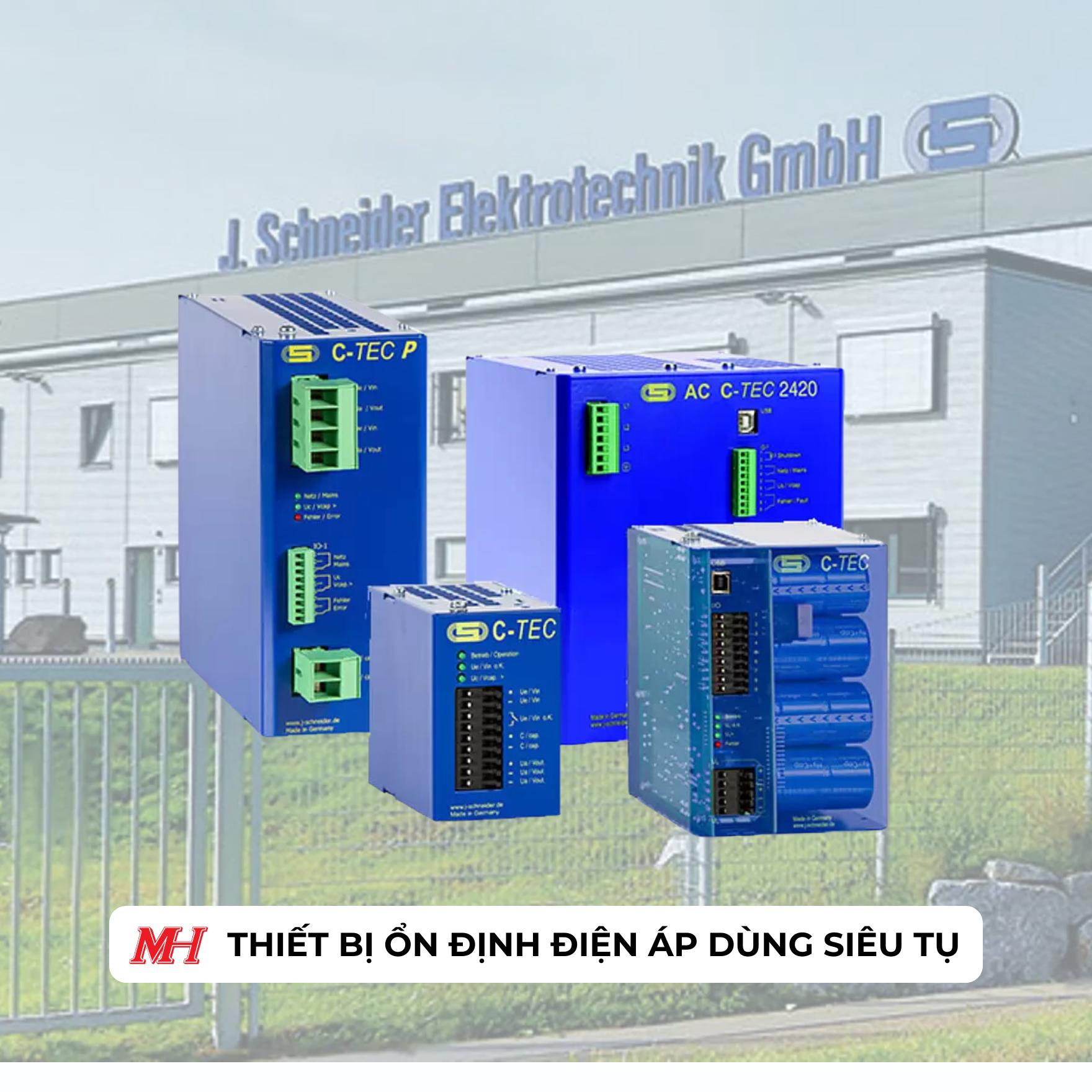 Thiết bị ổn định điện áp dùng siêu tụ UCVS - Jschneider