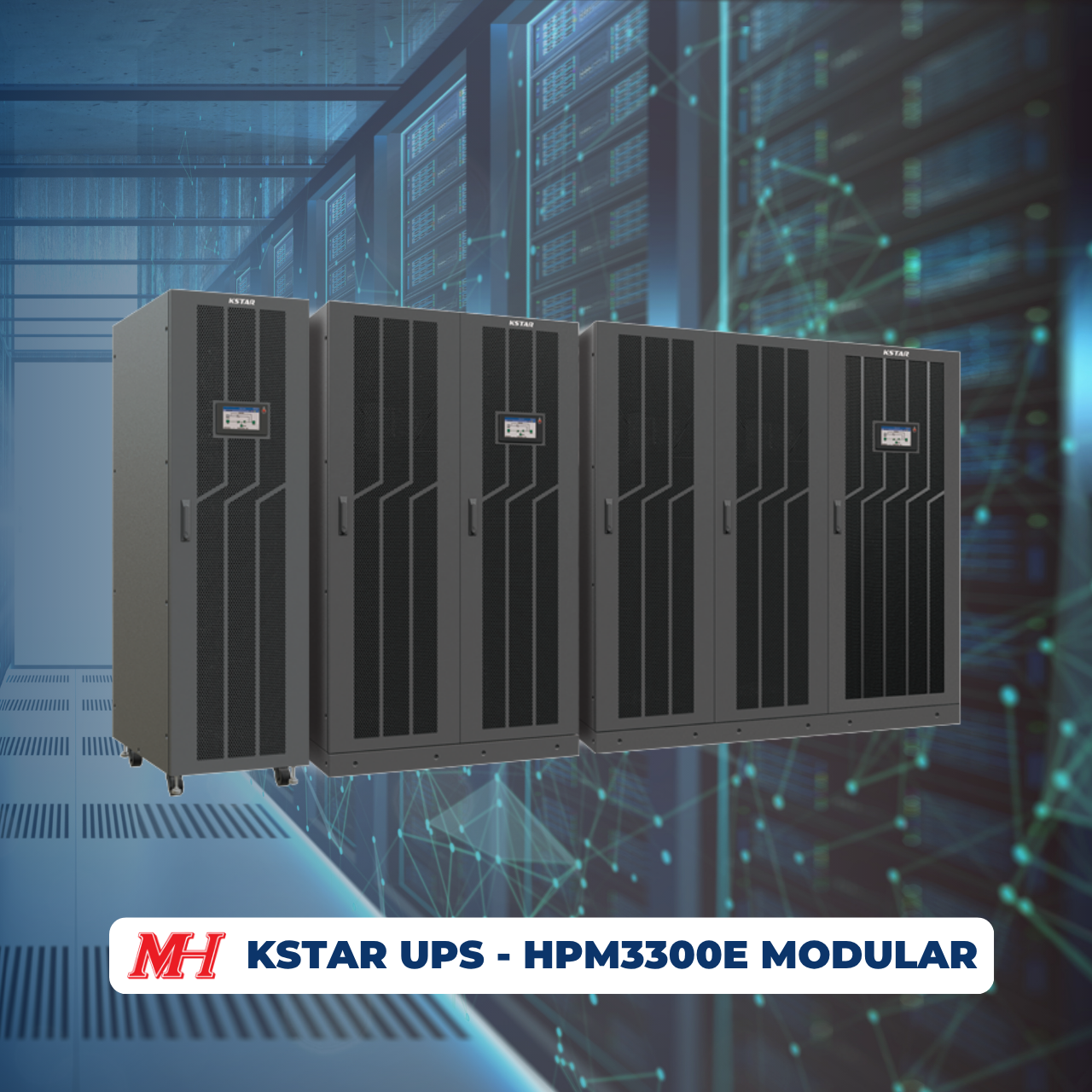 Bộ lưu điện UPS Online Kstar HPM 3300E Modular