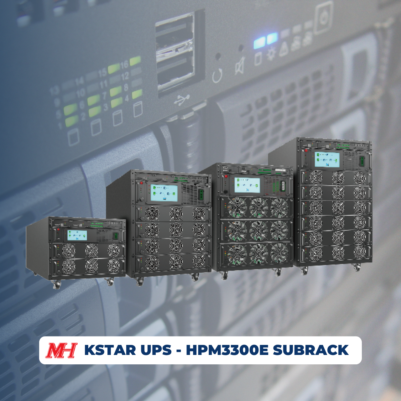 Bộ lưu điện UPS Online Kstar HPM3300E Subrack
