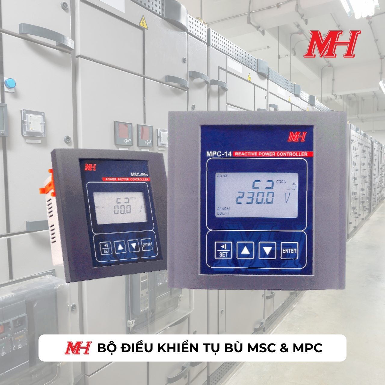 Bộ điều khiển tụ bù MSC và MPC Mun Hean